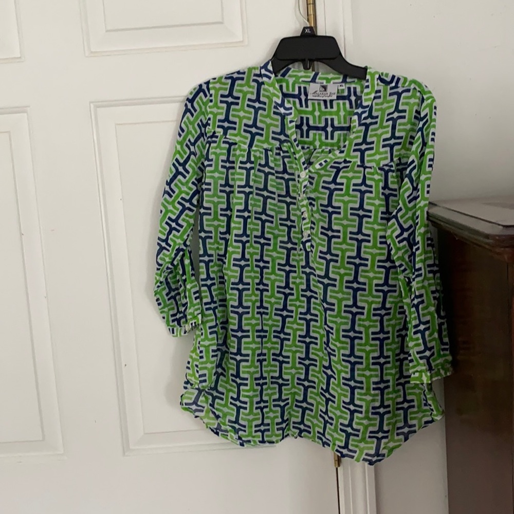 XL popover shirt cotton